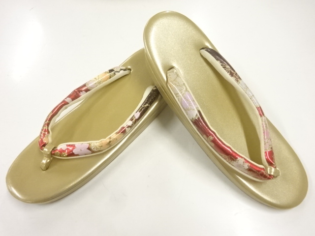 JAPANESE KIMONO / JAPANESE-STYLE ZORI (SIZE LL)